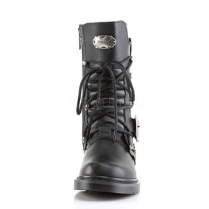 Defiant 306 - Buckle/strap lace up rocker boot