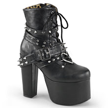 Load image into Gallery viewer, Torment 700-Gothic heel platform ankle boot