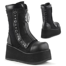 Load image into Gallery viewer, Clash 206 - Women&#39;s Platform, Hidden Lace-Up Wedge, Mid-Calf Boot