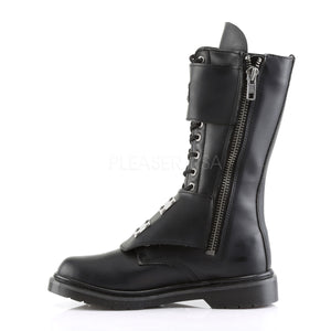 Defiant 302 - Metal plate buckle/strap combat boot