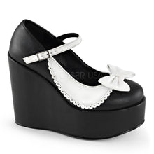 Load image into Gallery viewer, Poison 04 - Mary jane wedge heel shoe