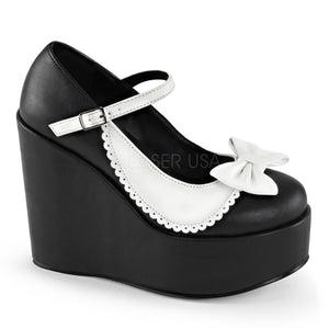 Poison 04 - Mary jane wedge heel shoe