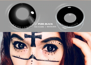 Cosmetic lens - Pure Black