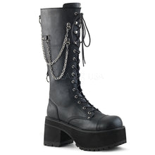 Load image into Gallery viewer, Ranger303 - Platform gothic knee high boots