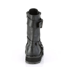 Load image into Gallery viewer, Valor 220 - Gothic eyelet boots Small platform strap buckle mid-calf boot