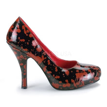 Load image into Gallery viewer, Bloody12 - Blood splatter high heel shoe