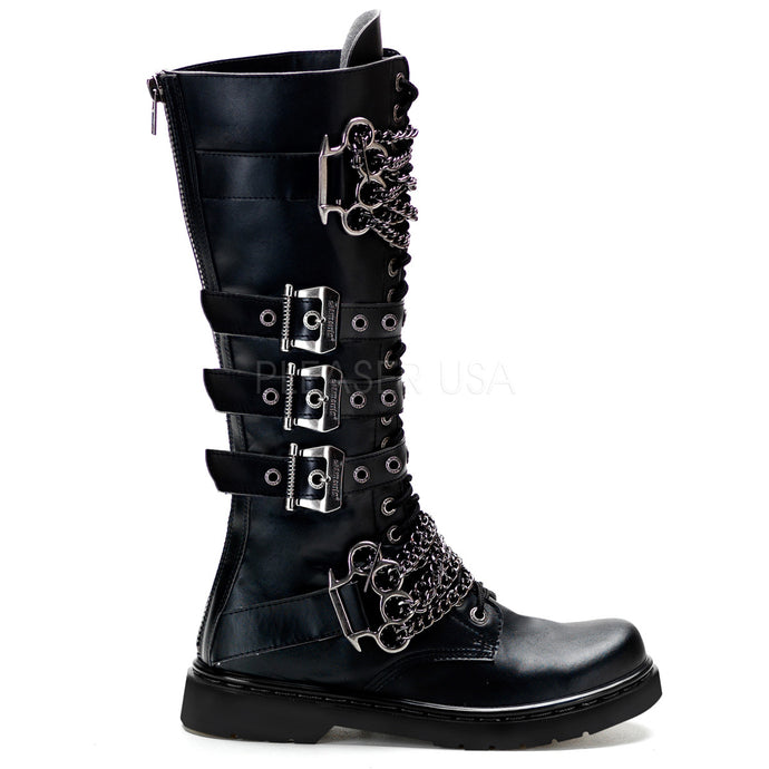 Defiant 402 - Knuckle Duster chain/strap combat boot - size 7