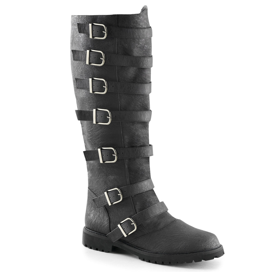 Gotham 110 - Mens buckle knee high boots