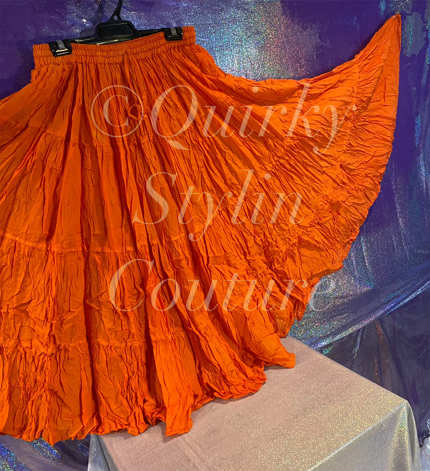 Orange skirt size clearance 10