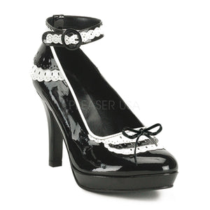 Maid 21 - Mary Jane patent high heel shoe
