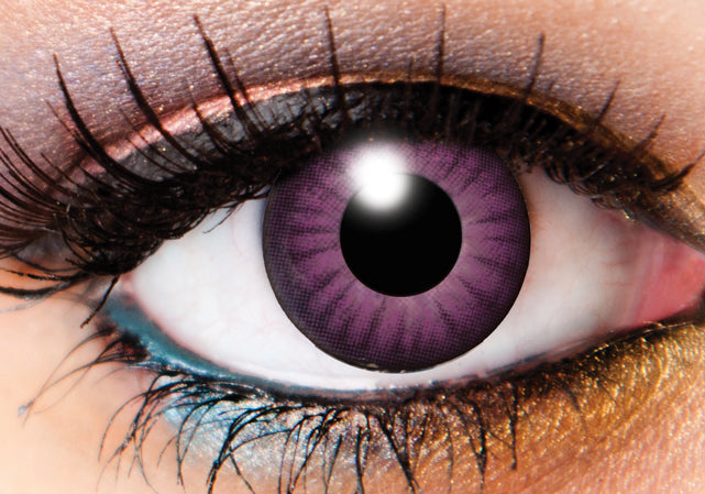 Cosmetic lens - Electro Purple