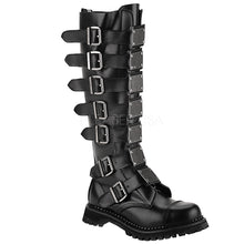 Load image into Gallery viewer, Reaper 30 - Mens Goth Punk buckle knee high boot