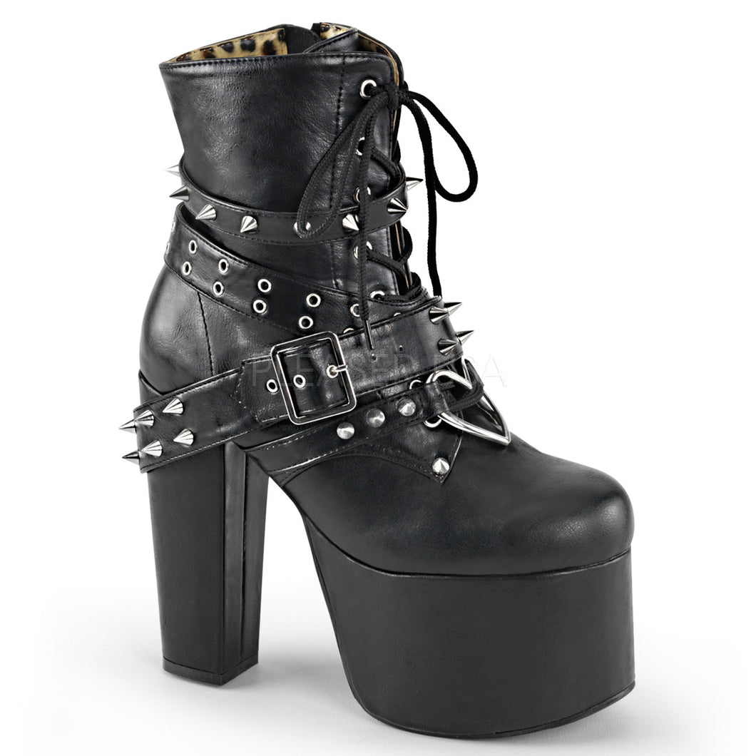 Goth heel deals boots