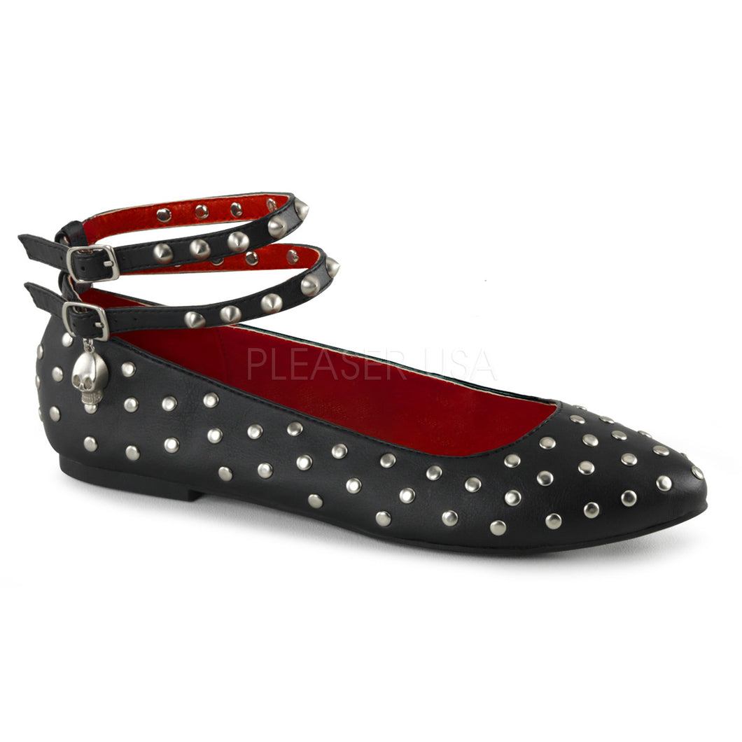 Vail04 - Ankle strap flat shoe